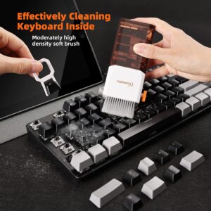 Electronics Cleaning Kit for Laptop - Screen Keyboard of Phones, 10 in 1 Cleaner Tool, Keyboard Dust Cleaning Brush with Putty for PC TV Phone Computer with Patent