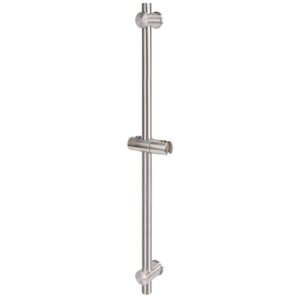 nearmoon shower slide bar with height/angle adjustable handheld shower head holder, bathroom sus 304 stainless steel wall-mounted for bath (26 inch, brushed nickel)