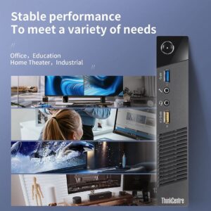 Lenovo ThinkCentre M93P Tiny Mini Business Desktop Computer, Intel Quad Core i7 4785T Upto 3.20 GHz, 16GB RAM, New 1TB SSD, WiFi,BT, VGA, DP Port, HDMI, Windows 10 Pro (Renewed)