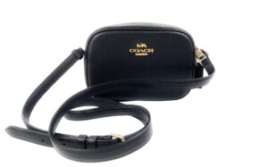 coach mini jamie camera bag in black