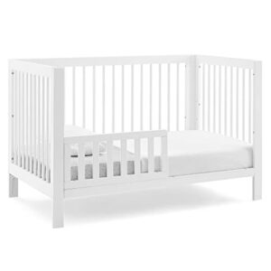 GAP babyGap Charlie 6-in-1 Convertible Crib - Greenguard Gold Certified, Bianca White