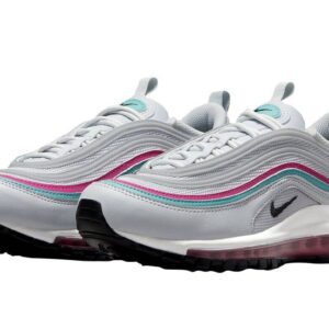 Nike Women's Air Max 97 Pure Platinum/Black-Pink Prime (DH5093 001) - 7