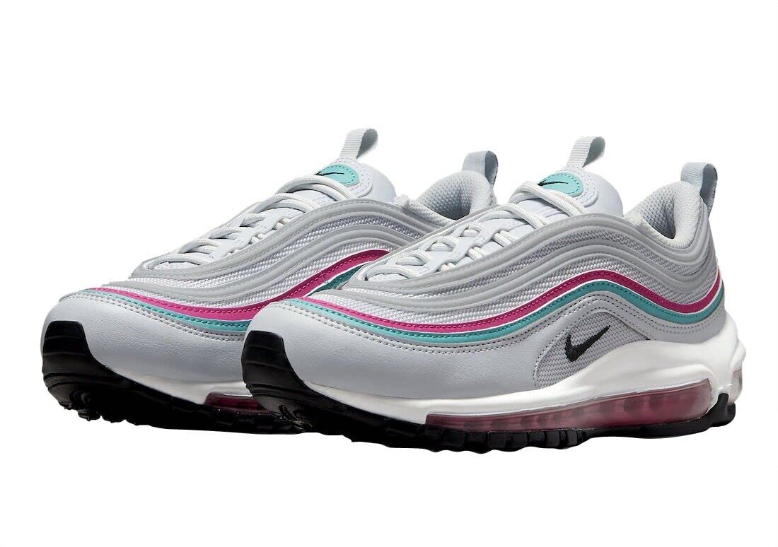 Nike Women's Air Max 97 Pure Platinum/Black-Pink Prime (DH5093 001) - 7