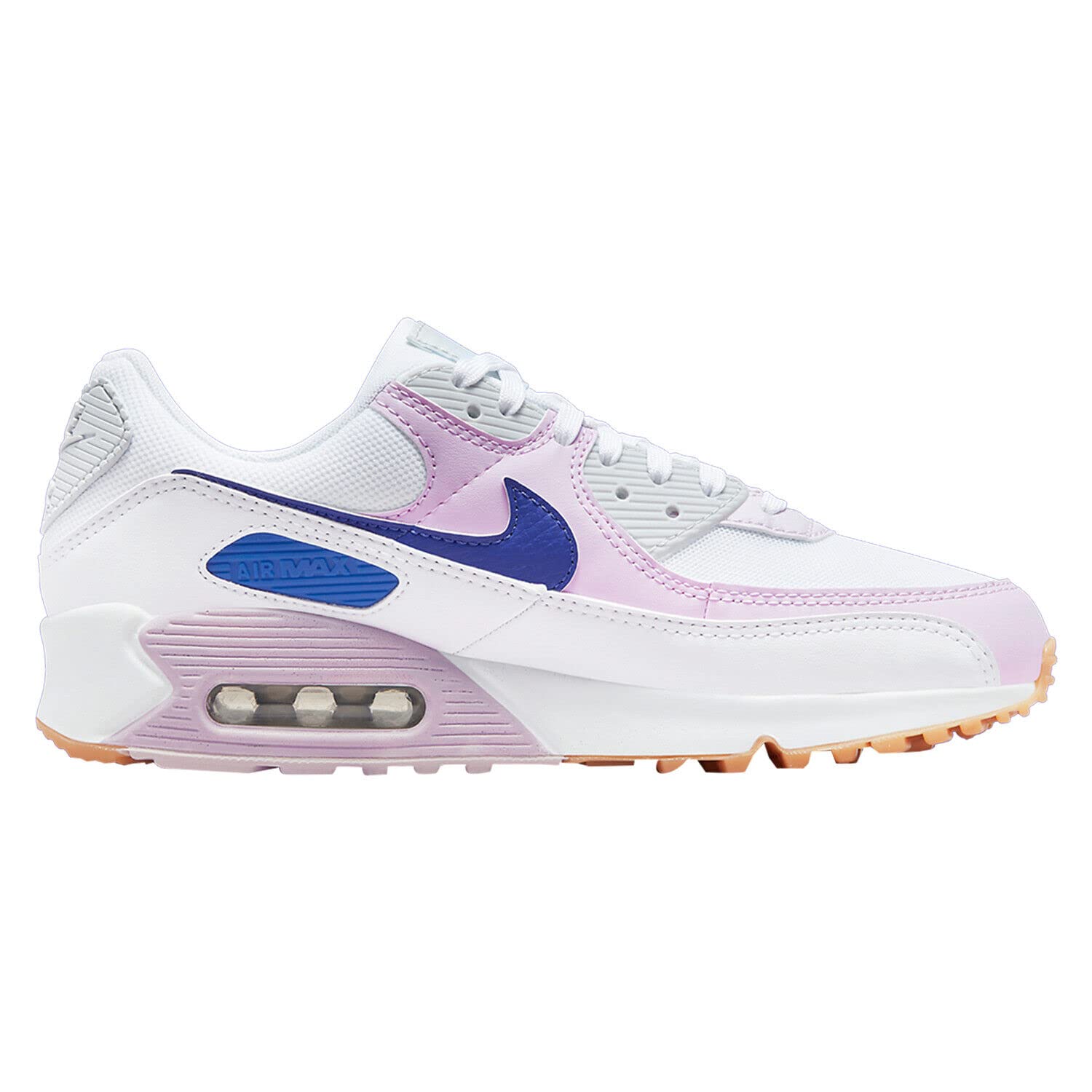 Nike Women's Air Max 90 White/Lapis-Doll-Pure Platinum (DX3316 100) - 11