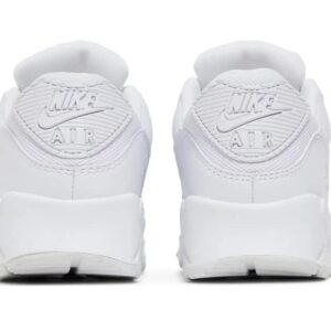 Nike Women's Air Max 90 Triple White Size 6 Wmn Triple White White/White/White