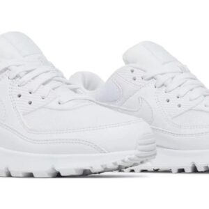 Nike Women's Air Max 90 Triple White Size 6 Wmn Triple White White/White/White