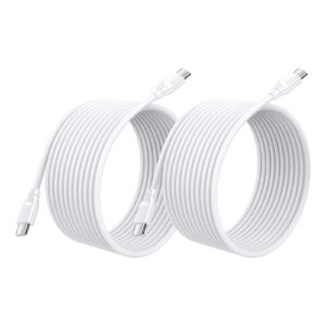 c charger cable for google pixel 8 7 7 pro 7a 6 6 pro 6a 5a 5 4a 3a 3 2 xl 2pack samsung fast charging cord 9ft usb c to usb c cable for galaxy s24 s23 s22 ultra s21 s20 s10 a13 a53 z fold 5 4 z flip4