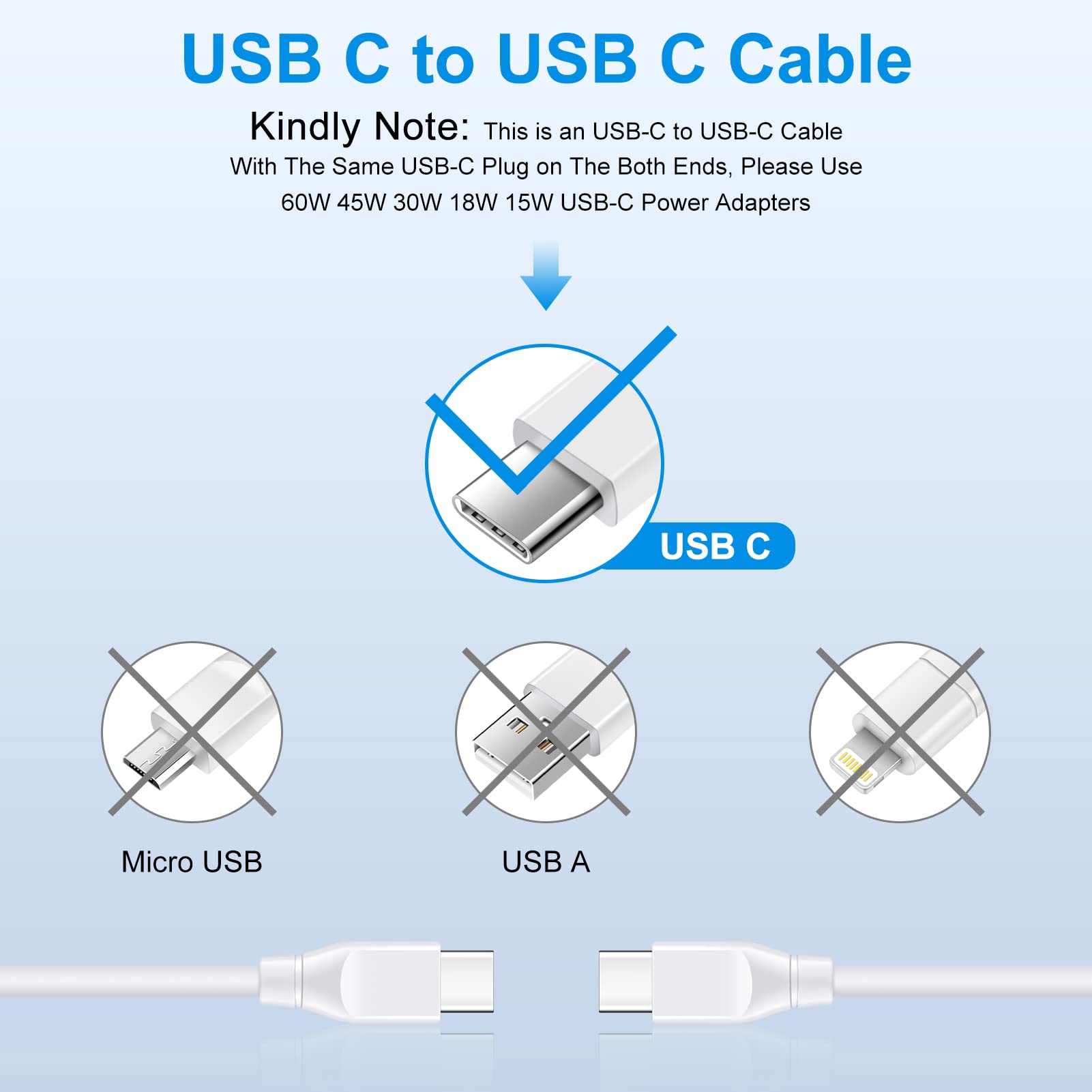 C Charger Cable for Google Pixel 8 7 7 Pro 7A 6 6 Pro 6A 5A 5 4A 3A 3 2 XL 2Pack Samsung Fast Charging Cord 9ft USB C to USB C Cable for Galaxy S24 S23 S22 Ultra S21 S20 S10 A13 A53 Z Fold 5 4 Z Flip4