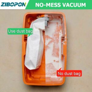 Zibopon VF3501 Dust Bags Replacement for Ridgid & Workshop 3-4.5 Gallon Vacuums, Part# 23738 VF3501 Size CDust Collection Bags(4 Pack)