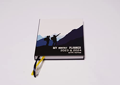 Monthly Planner 2023 & 2024 (Landscape)