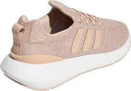 adidas Women's Swift Run 22 Sneaker, Ash Pearl/Ash Pearl/White, 6 M US