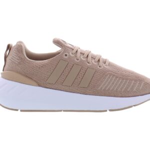 adidas Women's Swift Run 22 Sneaker, Ash Pearl/Ash Pearl/White, 9 M US