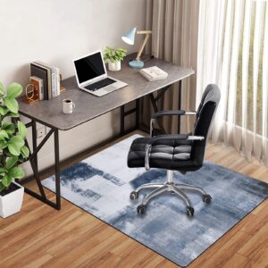 Pauwer Office Chair Mat for Hardwood Floors, 36'' x 48'' Computer Gaming Rolling Chair Mat, Low-Pile Desk Chair Mat Floor Mat Carpet Large Anti-Slip Floor Protector for Home Office