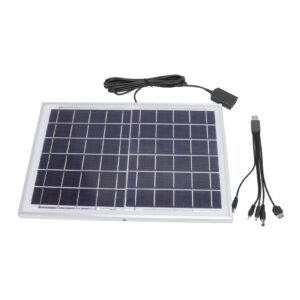 10w 6v solar panel polycrystalline silicone solar panel charger for mobile phones camping lights