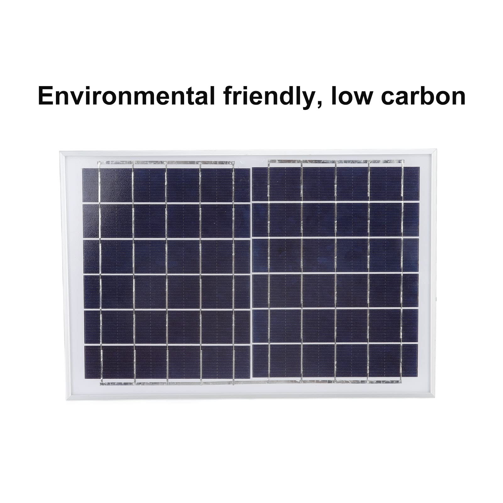 10W 6V Solar Panel Polycrystalline Silicone Solar Panel Charger for Mobile Phones Camping Lights