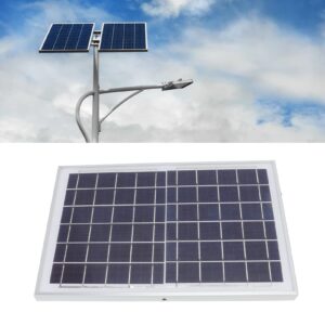 10W 6V Solar Panel Polycrystalline Silicone Solar Panel Charger for Mobile Phones Camping Lights