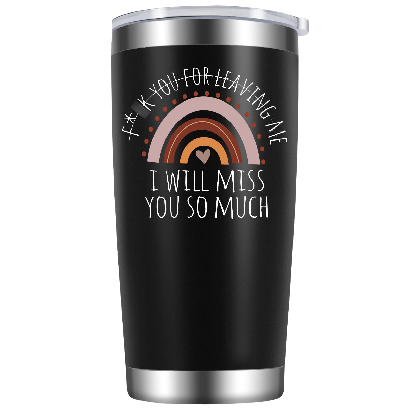 GSPY Tumbler, Coworker Leaving Gifts, Miss You Gifts for Women, Men - Best Friend Moving, Going Away Gift for Coworker - Funny Goodbye, Retirement, New Job, Farewell Gifts for Coworkers, Boss