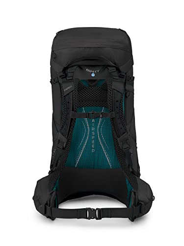Osprey Aura AG LT 65L Women's Backpacking Backpack, Black, WM/L