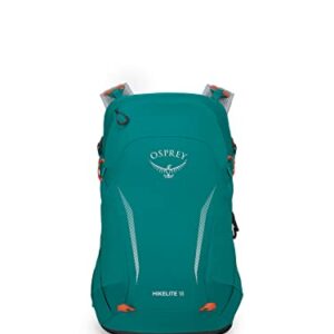 Osprey Hikelite 18L Unisex Hiking Backpack, Escapade Green