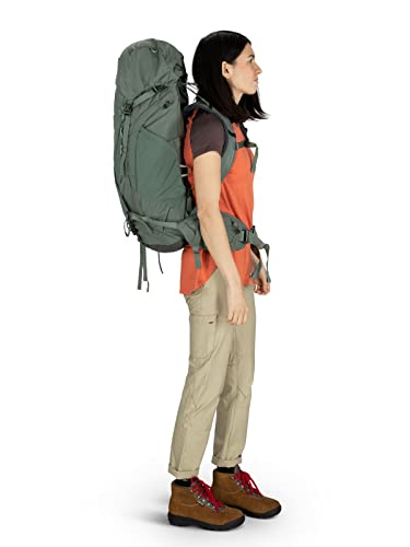 Osprey Kyte 48L Women's Backpacking Backpack with Hipbelt, Rocky Brook Green, WM/L