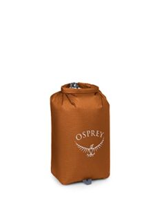 osprey ultralight 20l waterproof dry sack, toffee orange