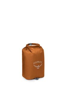 osprey ultralight 12l waterproof dry sack, toffee orange