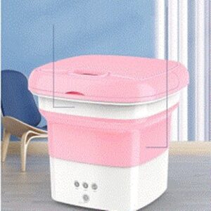 Folding Washing Machine For Clothes With Dryer Bucket Washing Mini Washing Machine For Socks Underwear With Drying Centrifuge