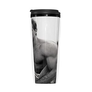 KIANSLA Ryan Reynolds Coffee Cup Stainless Steel Cup With Leak-Proof Lid For Hot And Cold Drinks Insulated Travel Mugs, Is A Gift For A Good Friend 12oz