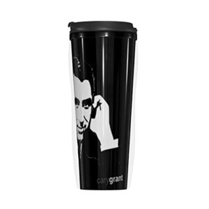 KIANSLA Cary Grant Coffee Cup Stainless Steel Cup With Leak-Proof Lid For Hot And Cold Drinks Insulated Travel Mugs, Is A Gift For A Good Friend 12oz