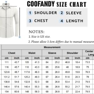 COOFANDY Men's Linen Shirts Casual Cuban Guayabera Shirt Long Sleeve Beach Shirts Green