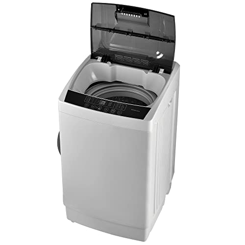Automatic Washing Machine Top Loading Compact Fully with LED Display 1.24 Cu.ft