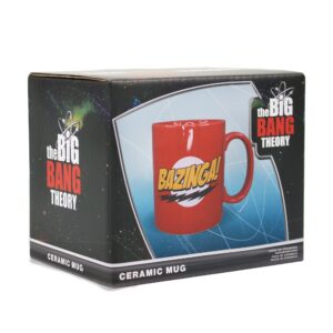 the big bang theory mug - bazinga - work mug - big bang theory gifts - coffee mug