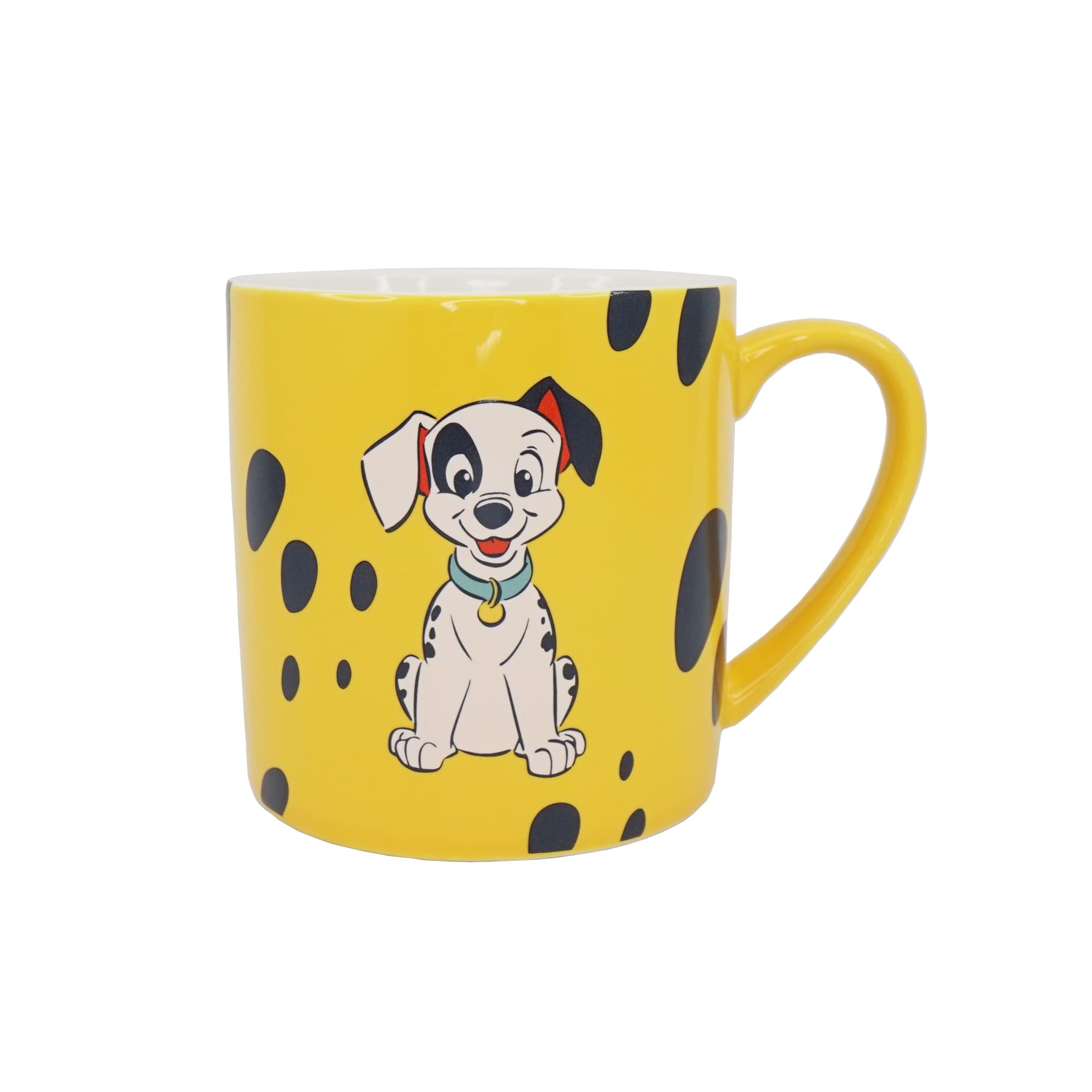 Disney Half Moon Bay 101 Dalmatians Mug - Patch Boxed Mug - 325ml - Dishwasher and Microwave Safe - Office Mug