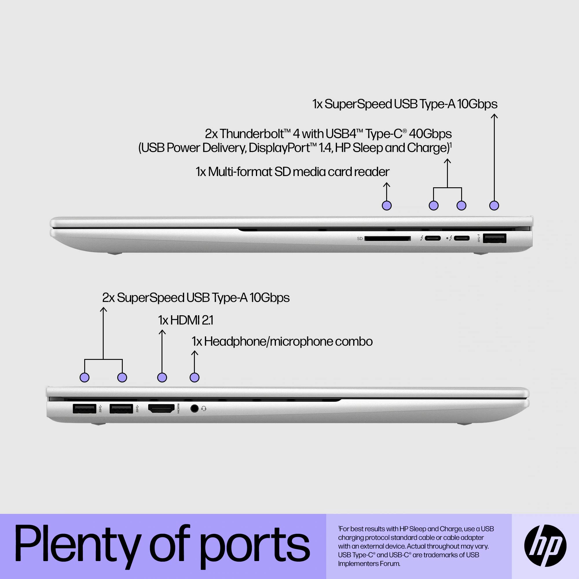 HP Envy Laptop, 17.3" Full HD Touchscreen, 12th Gen Intel Core i7-1260P, 64GB DDR4 RAM, 1TB PCIe SSD, IR Camera, HDMI, Backlit Keyboard, Wi-Fi 6, Windows 11 Pro, Silver