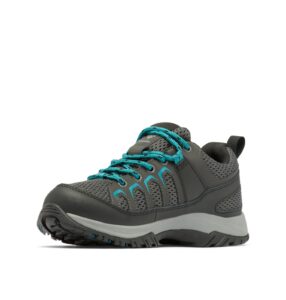 columbia women's granite trail waterproof, shark/river blue, 10