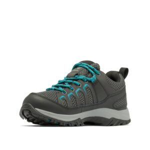 Columbia Women's Granite Trail Waterproof, Shark/River Blue, 10