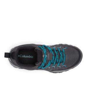 Columbia Women's Granite Trail Waterproof, Shark/River Blue, 10