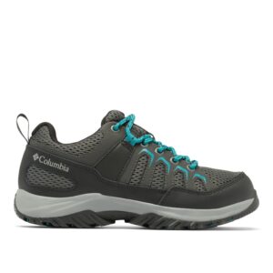 Columbia Women's Granite Trail Waterproof, Shark/River Blue, 10