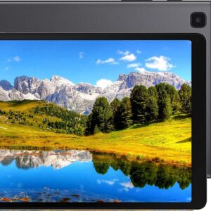 Ghost Manta SAMSUNGGalaxy Tab A7 Lite 8.7" 32GB WiFi Android Touchscreen Tablet w/Long Lasting Battery, Compact, Slim Design, Sturdy Metal Frame, Bluetooth, WiFi, US Verson Gray w/ 64GB Micro SD Card