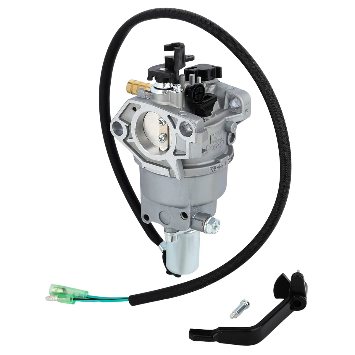 HeyCarb 420CC 439CC 6100 7000 8100 9000 Watt Dual Fuel Generator Carburetor for Champion Power Equipment 100161 100813 9375/7500 Replace 47.131000.28 huayi P28-4-H