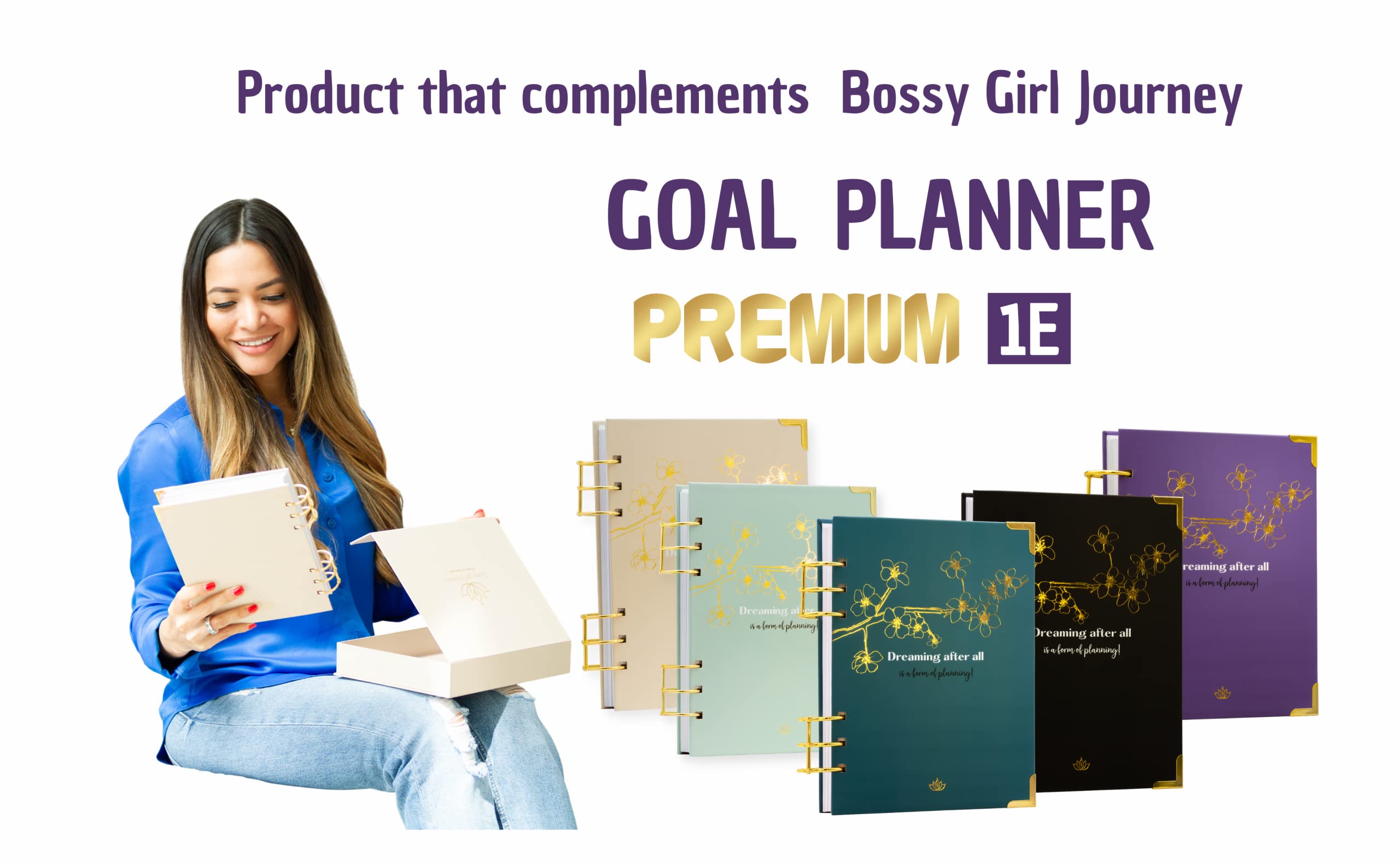 Bossy Girl Journey Goal Planner Refill Sheets