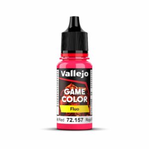 vallejo game color, fluorescent red, 18 ml