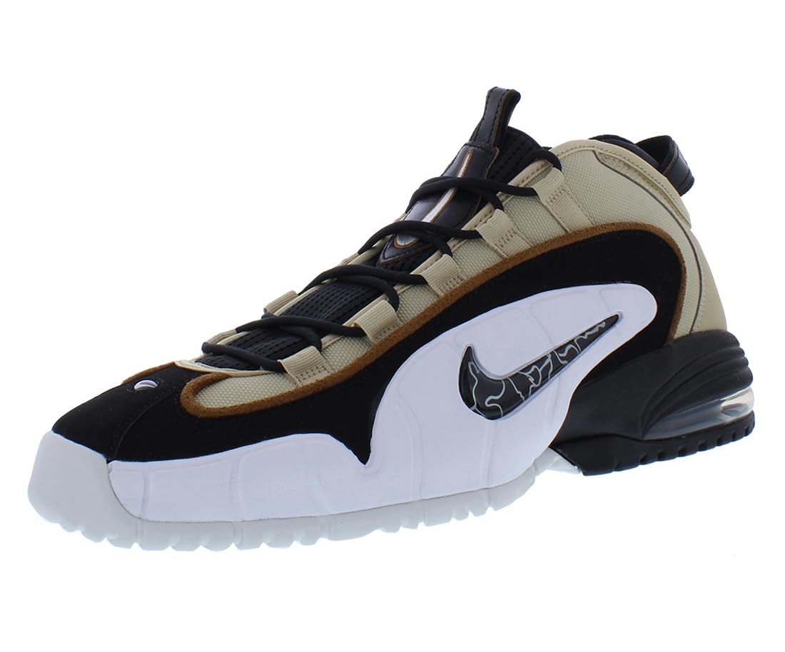 Nike mens Air Max Penny Shoes, Rattan/Black-summit White-ale, 9