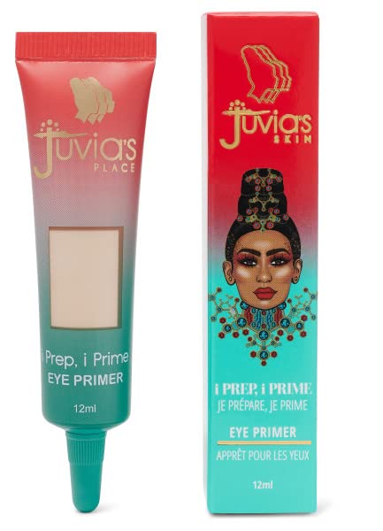 Juvia's Place i Prep, i Prime Eyeshadow Primer - Milky White, Cream Base Eye Primer, No Crease Eyeshadow Primer, Eye Makeup Addition, Primer Intensifying Glitter, Matte