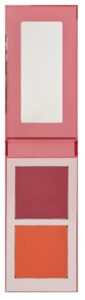 juvia's place blushed duo blush volume5 - two tone pigmented buildable pressed mineral powder - rosy natural cheeks matte fresh finish for all skin color