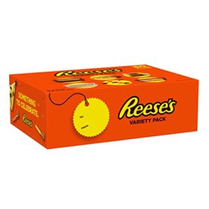 REESE'S Assorted Peanut Butter Candy Bulk Box, 44.1 oz (30 Count)