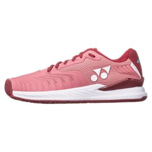 YONEX Women's Power Cushion Eclipsion 4 Tennis Shoes (Pink, us_Footwear_Size_System, Adult, Women, Numeric, Medium, Numeric_7)