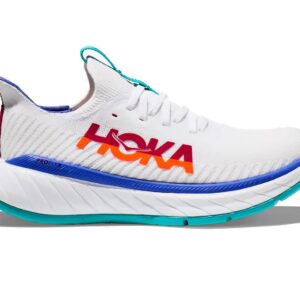 HOKA Carbon X 3 Running Shoe Womens Running 8 BM US WhiteFlame