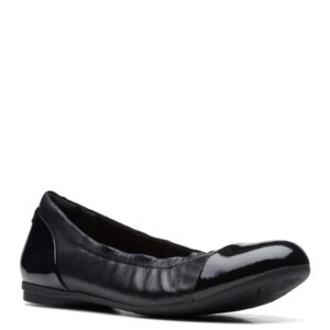 Clarks Women's, Rena Jazz Flat Black