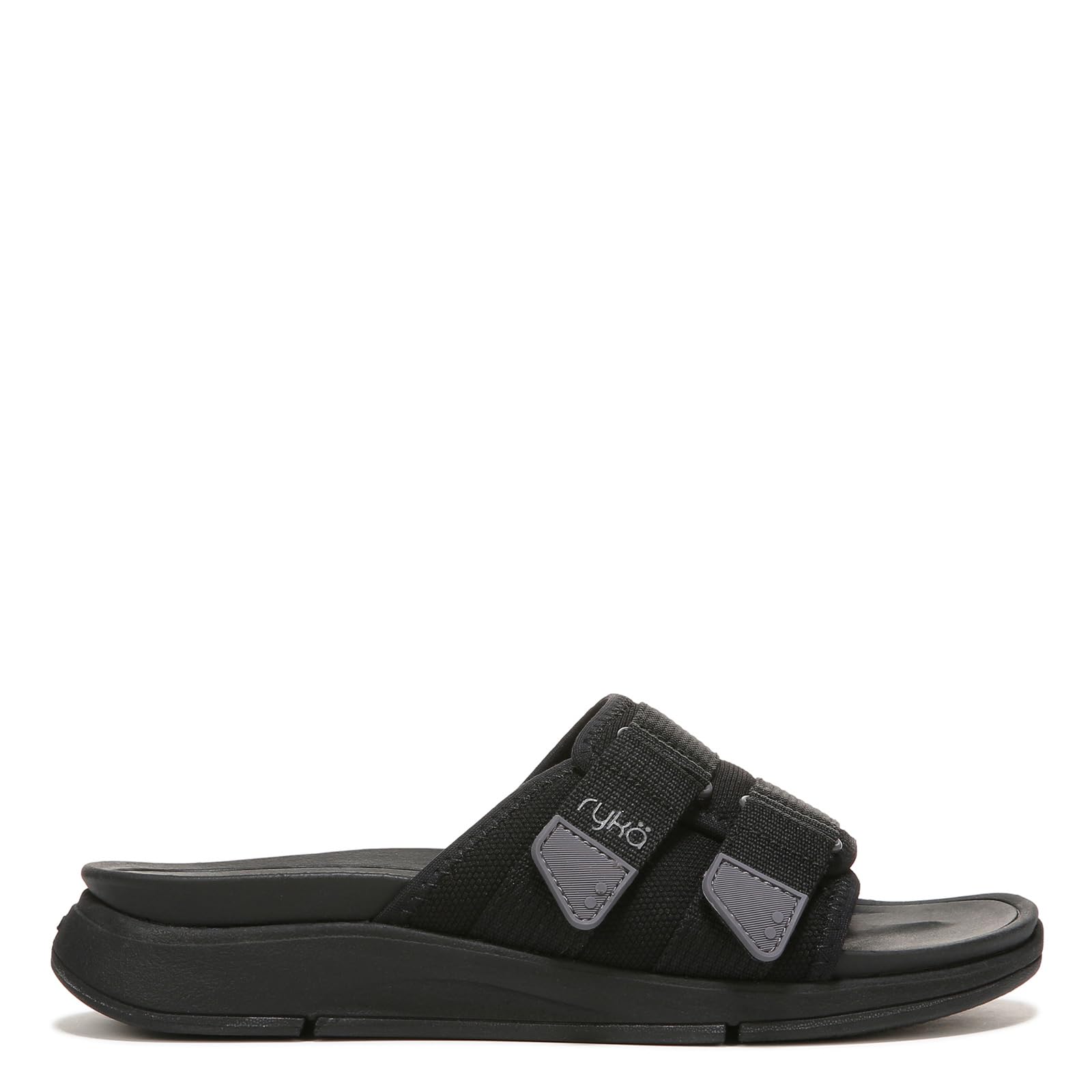 Ryka Women's Tribute Recovery Slide Sandal Black 10 M